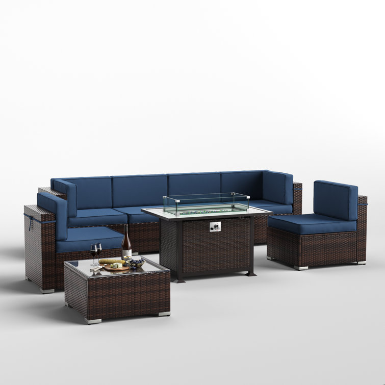 Roma 8 piece online patio set